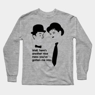 Laurel and Hardy Long Sleeve T-Shirt